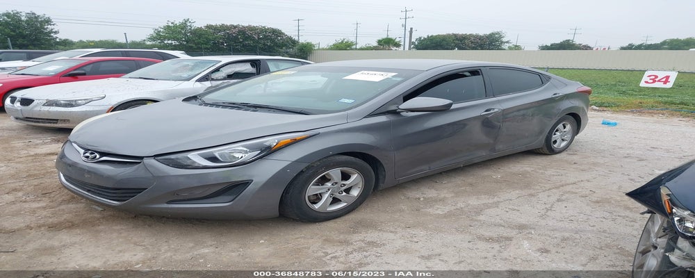 5NPDH4AE6EH485282 2014 HYUNDAI ELANTRA photo no. 2