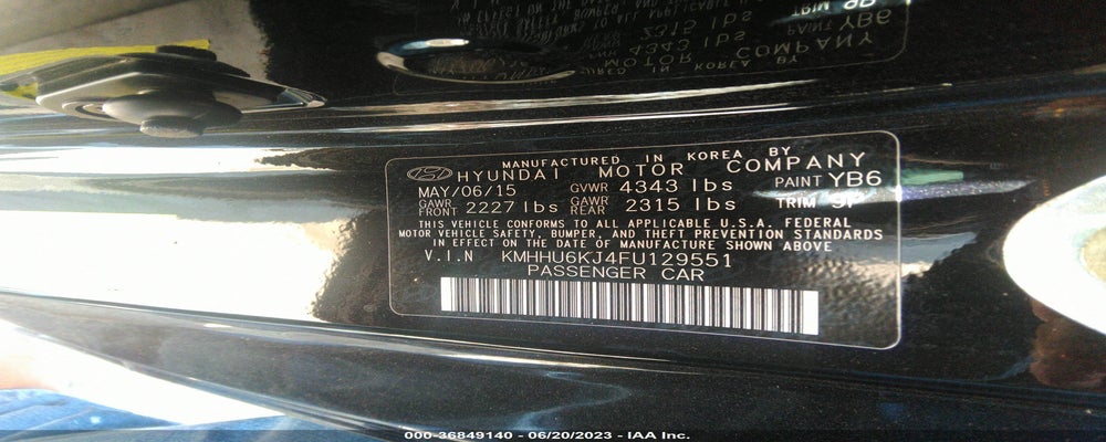 KMHHU6KJ4FU129551 2015 HYUNDAI GENESIS COUPE photo no. 9