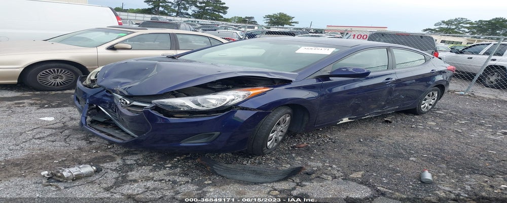 5NPDH4AE3BH039151 2011 HYUNDAI ELANTRA photo no. 2