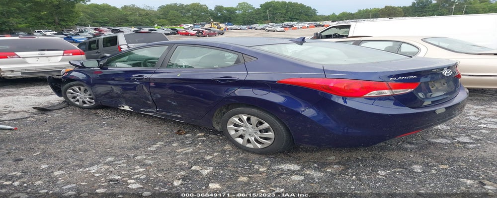 5NPDH4AE3BH039151 2011 HYUNDAI ELANTRA photo no. 3