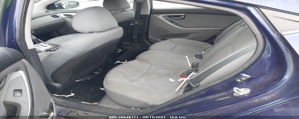 5NPDH4AE3BH039151 2011 HYUNDAI ELANTRA photo no. 8