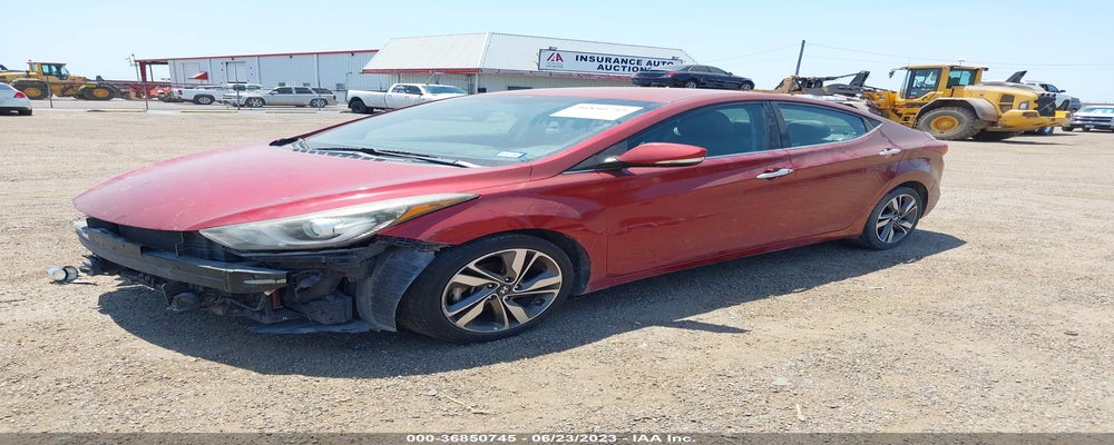 5NPDH4AE9EH475894 2014 HYUNDAI ELANTRA photo no. 2
