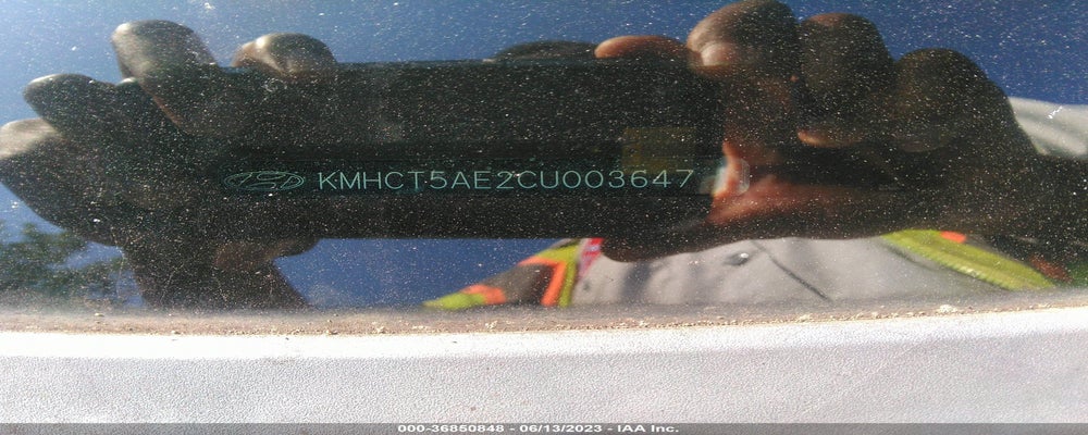 KMHCT5AE2CU003647 2012 HYUNDAI ACCENT photo no. 9