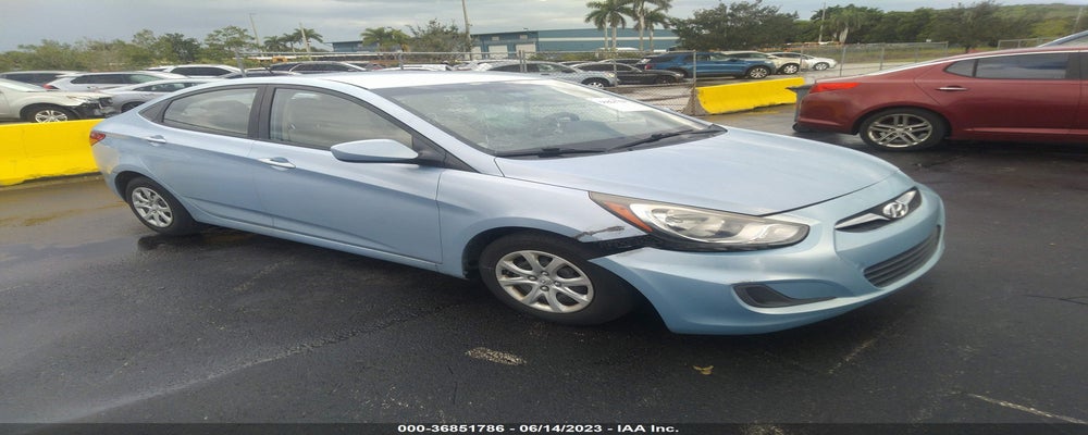 KMHCT4AE2EU640311 2014 HYUNDAI ACCENT photo no. 7