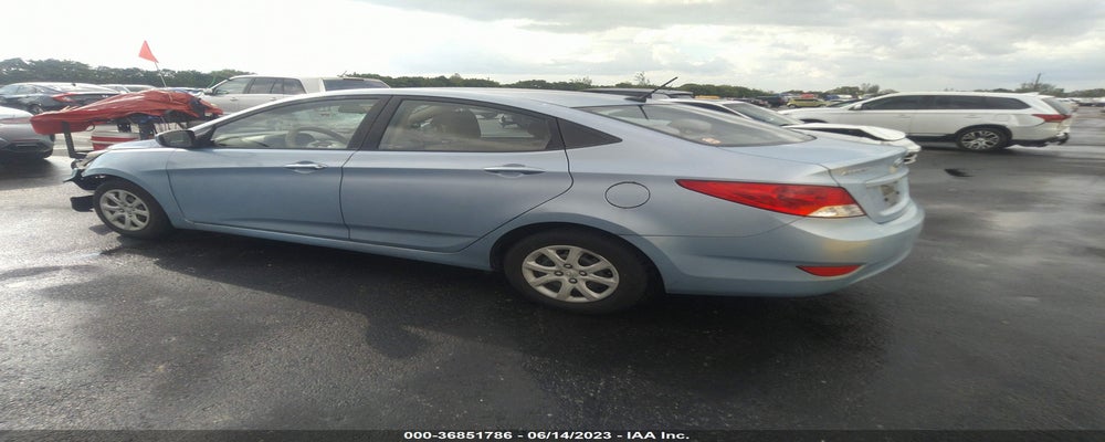 KMHCT4AE2EU640311 2014 HYUNDAI ACCENT photo no. 3