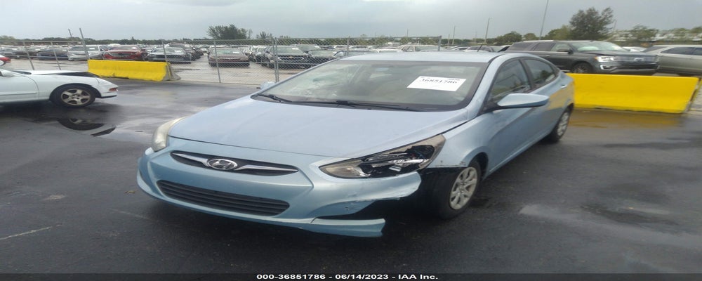 KMHCT4AE2EU640311 2014 HYUNDAI ACCENT photo no. 6