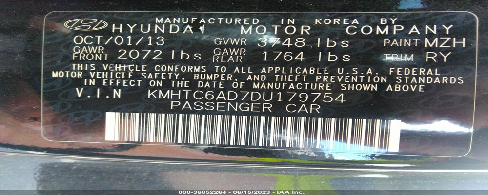 KMHTC6AD7DU179754 2013 HYUNDAI VELOSTER photo no. 9
