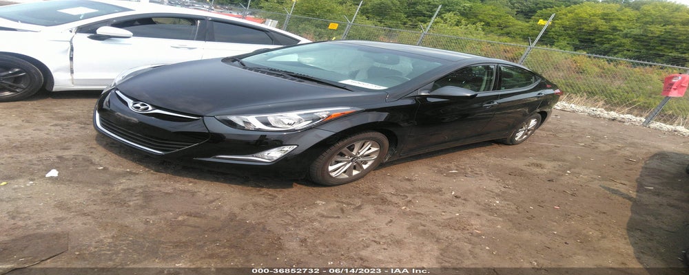KMHDH4AEGEU055673 2014 HYUNDAI ELANTRA photo no. 2