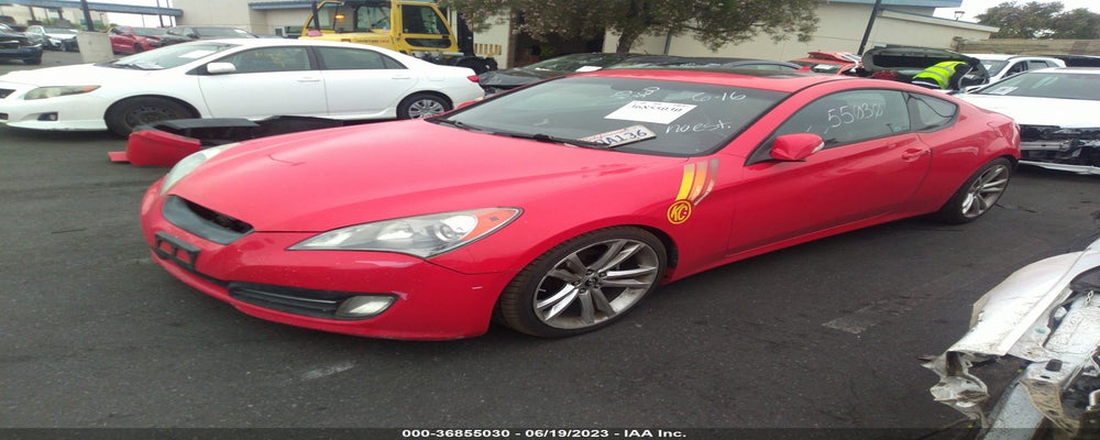 KMHHU6KH7AU024962 2010 HYUNDAI GENESIS COUPE photo no. 2