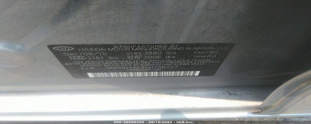 5NPDH4AE4GH796227 2016 HYUNDAI ELANTRA photo no. 9