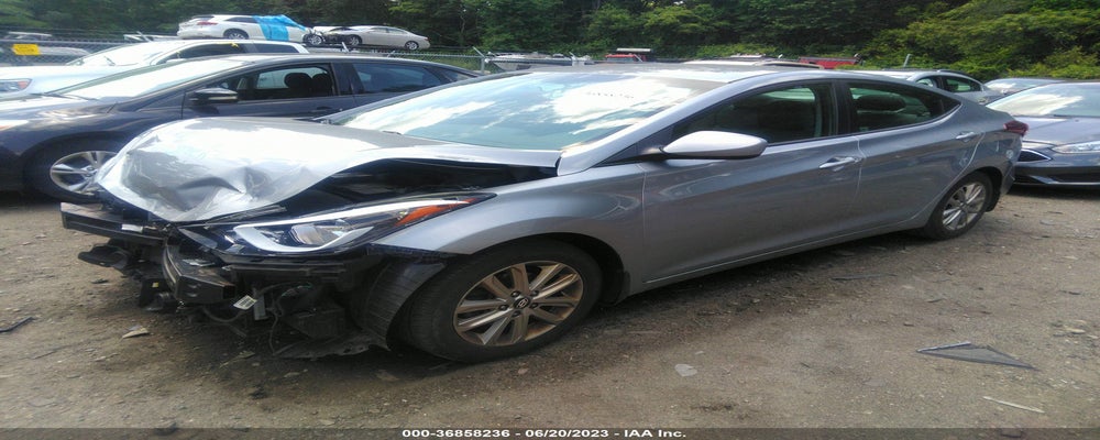 5NPDH4AE9GH659445 2016 HYUNDAI ELANTRA photo no. 2