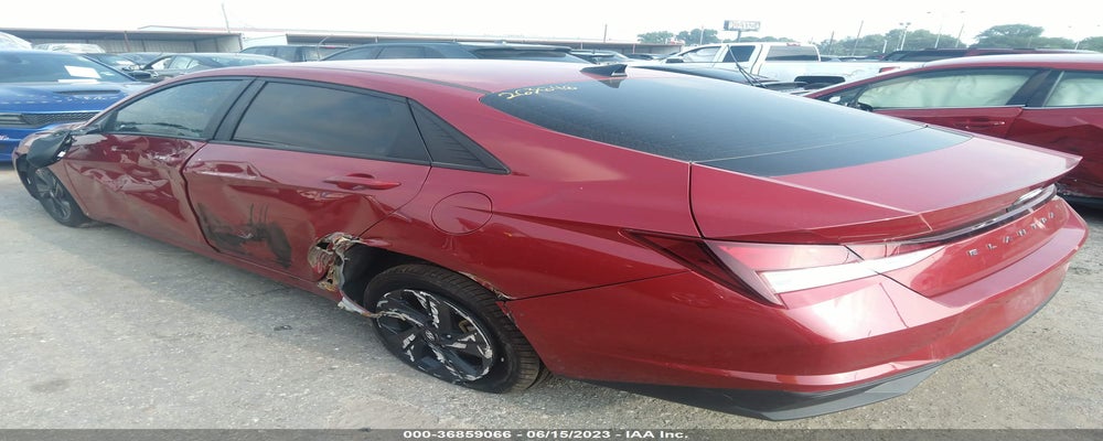 KMHLM4AG4MU103484 2021 HYUNDAI ELANTRA photo no. 3