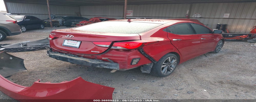 KMHDH4AE6GU593910 2016 HYUNDAI ELANTRA photo no. 4