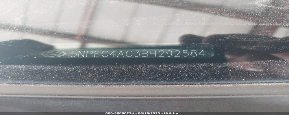 5NPEC4AC3BH292584 2011 HYUNDAI SONATA photo no. 9