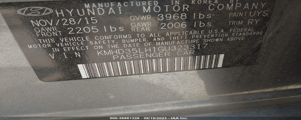 KMHD35LH1GU323317 2016 HYUNDAI ELANTRA GT photo no. 9