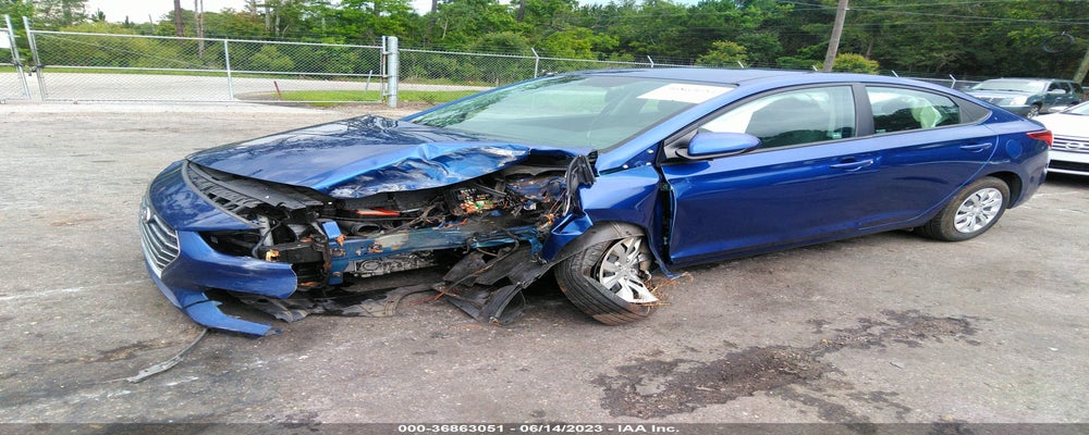3KPC24A60ME130987 2021 HYUNDAI ACCENT photo no. 2