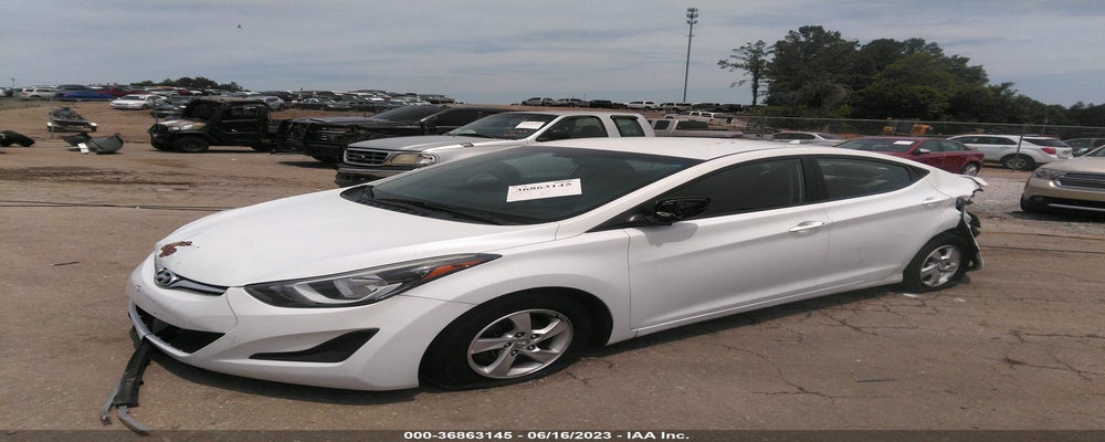 5NPDH4AEXFH563306 2015 HYUNDAI ELANTRA photo no. 2