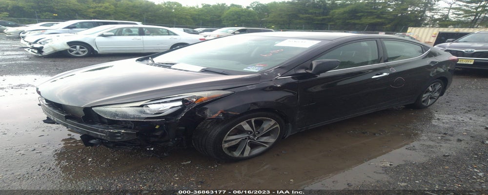KMHDH4AE3EU114744 2014 HYUNDAI ELANTRA photo no. 2