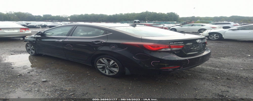 KMHDH4AE3EU114744 2014 HYUNDAI ELANTRA photo no. 3