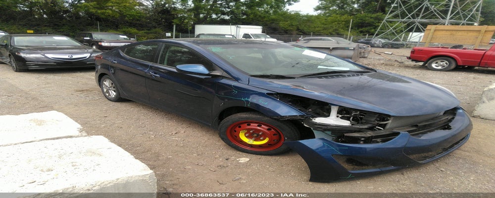 5NPDH4AE5GH771448 2016 HYUNDAI ELANTRA photo no. 4
