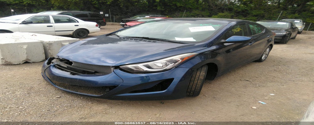 5NPDH4AE5GH771448 2016 HYUNDAI ELANTRA photo no. 2