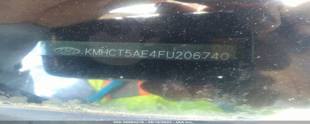 KMHCT5AE4FU206740 2015 HYUNDAI ACCENT photo no. 9