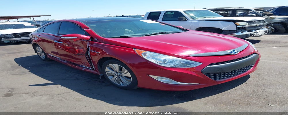 KMHEC4A45FA136483 2015 HYUNDAI SONATA HYBRID photo no. 8