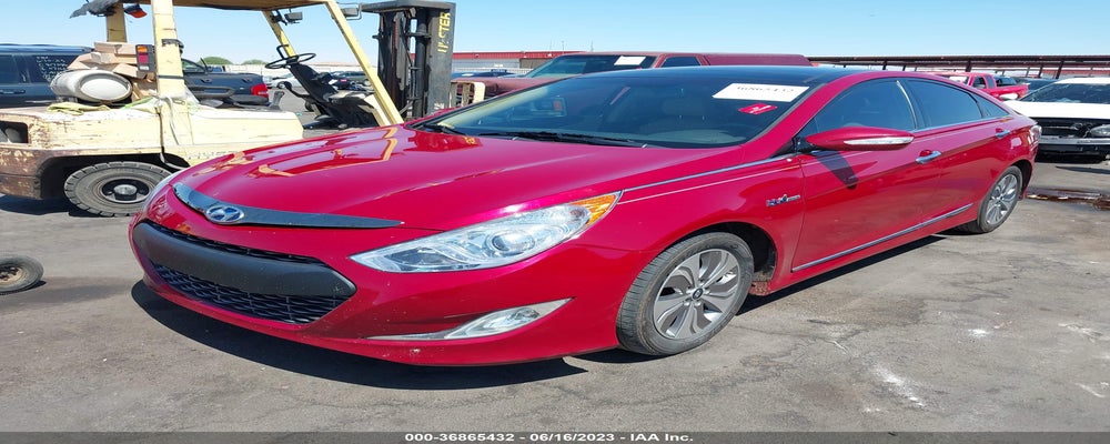 KMHEC4A45FA136483 2015 HYUNDAI SONATA HYBRID photo no. 2