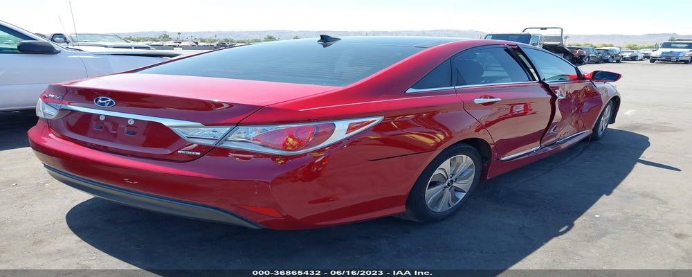 KMHEC4A45FA136483 2015 HYUNDAI SONATA HYBRID photo no. 4