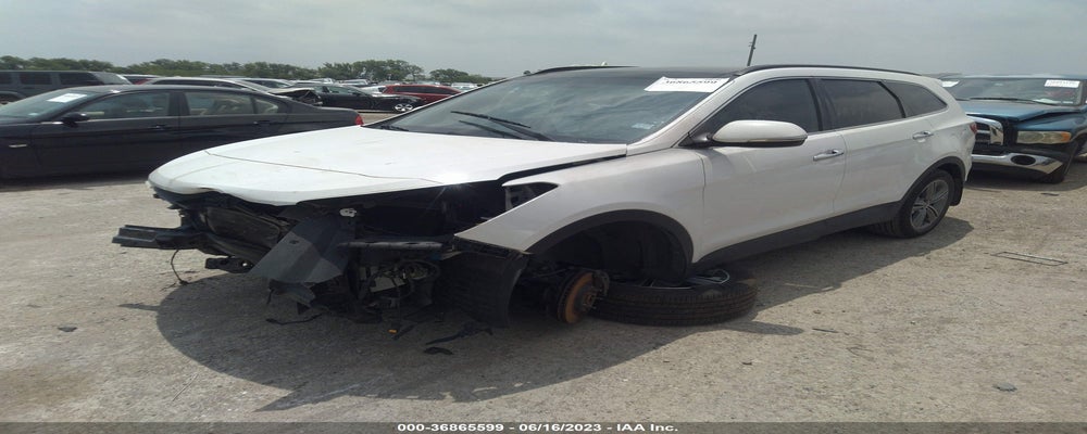 KM8SR4HF0FU091539 2015 HYUNDAI SANTA FE photo no. 2