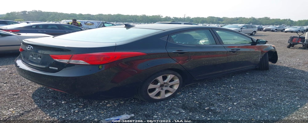 KMHDH4AE2CU195474 2012 HYUNDAI ELANTRA photo no. 4