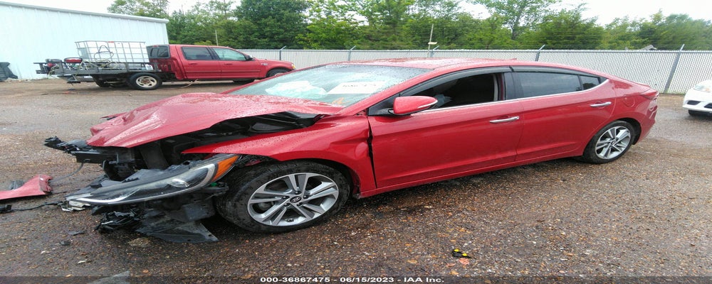 KMHD84LF1HU176573 2017 HYUNDAI ELANTRA photo no. 2