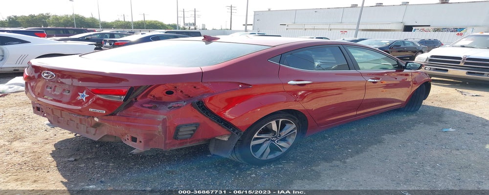 5NPDH4AE0FH611816 2015 HYUNDAI ELANTRA photo no. 4