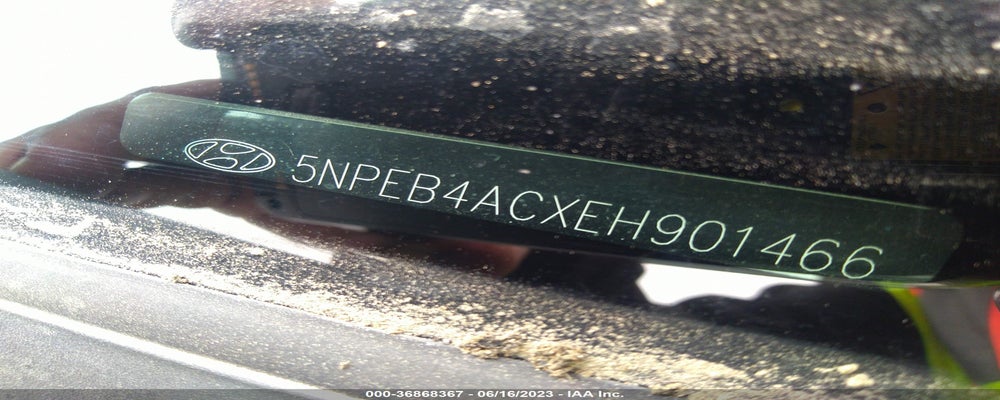 5NPEB4ACXEH901466 2014 HYUNDAI SONATA photo no. 9