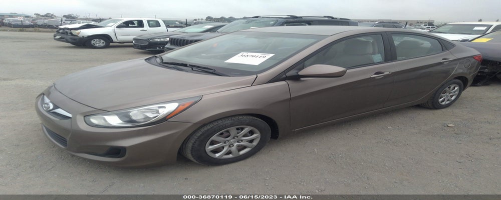 KMHCT4AE9EU663956 2014 HYUNDAI ACCENT photo no. 2