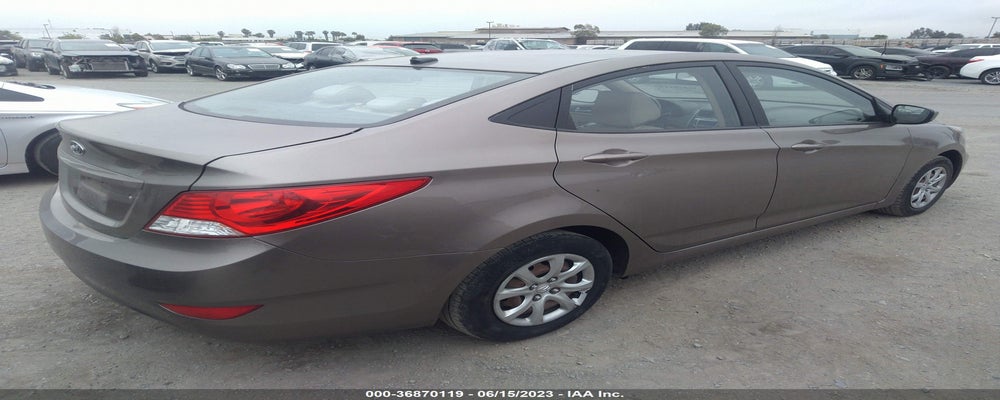 KMHCT4AE9EU663956 2014 HYUNDAI ACCENT photo no. 4