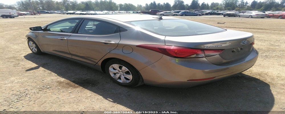 5NPDH4AE2GH752405 2016 HYUNDAI ELANTRA photo no. 3