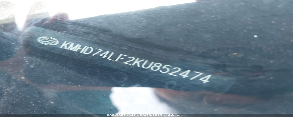 KMHD74LF2KU852474 2019 HYUNDAI ELANTRA photo no. 9