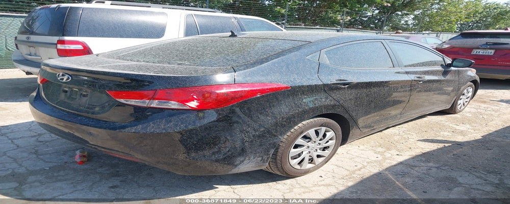 5NPDH4AE0CH113773 2012 HYUNDAI ELANTRA photo no. 4
