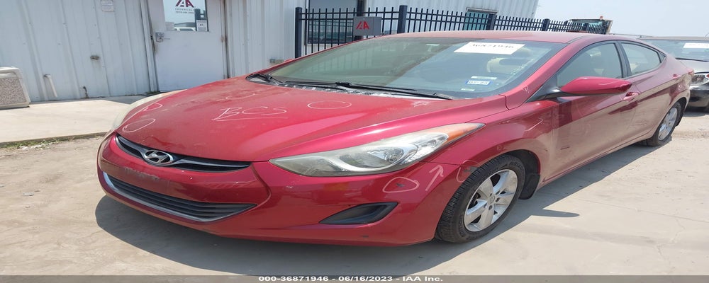 5NPDH4AE6DH348745 2013 HYUNDAI ELANTRA photo no. 2