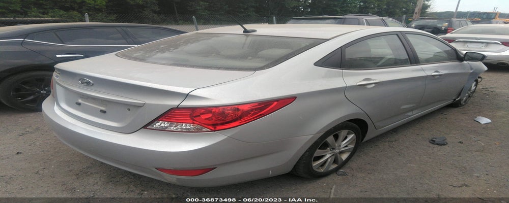 KMHCU4AE8EU735971 2014 HYUNDAI ACCENT photo no. 4