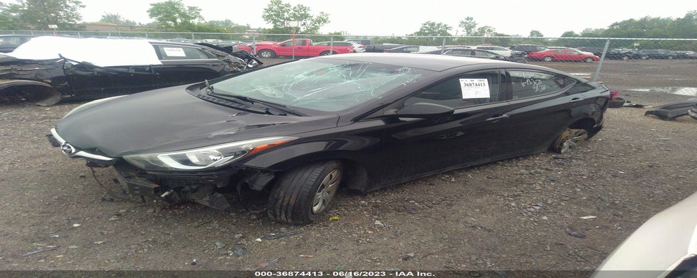 5NPDH4AE2GH690570 2016 HYUNDAI ELANTRA photo no. 2