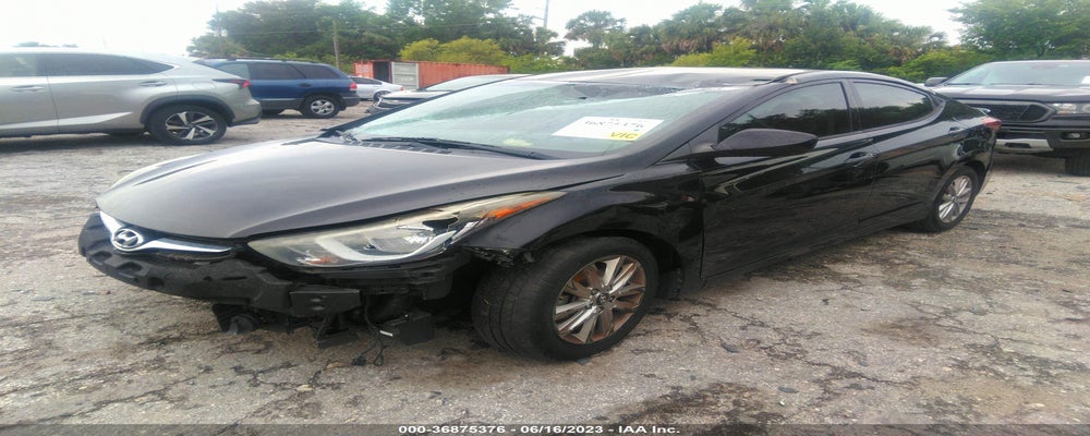 5NPDH4AE8GH656391 2016 HYUNDAI ELANTRA photo no. 2