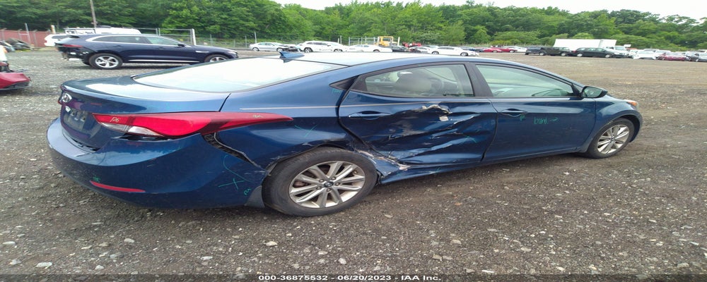 KMHDH4AEXGU544905 2016 HYUNDAI ELANTRA photo no. 4
