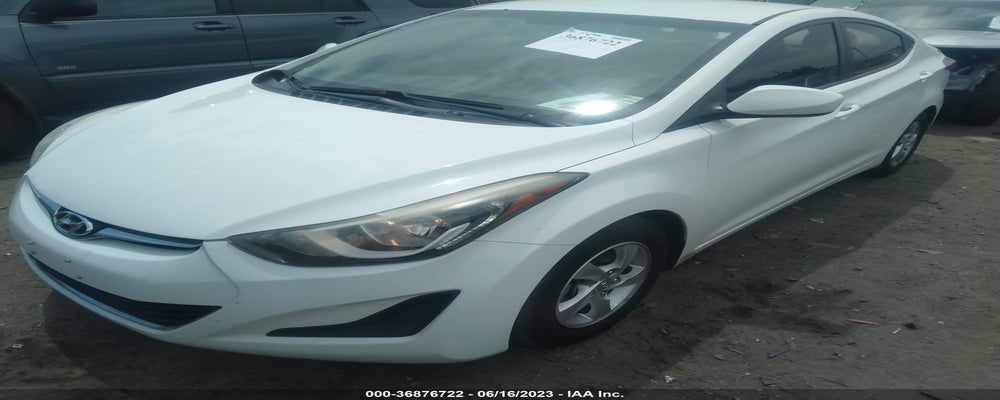 5NPDH4AE6EH456073 2014 HYUNDAI ELANTRA photo no. 2