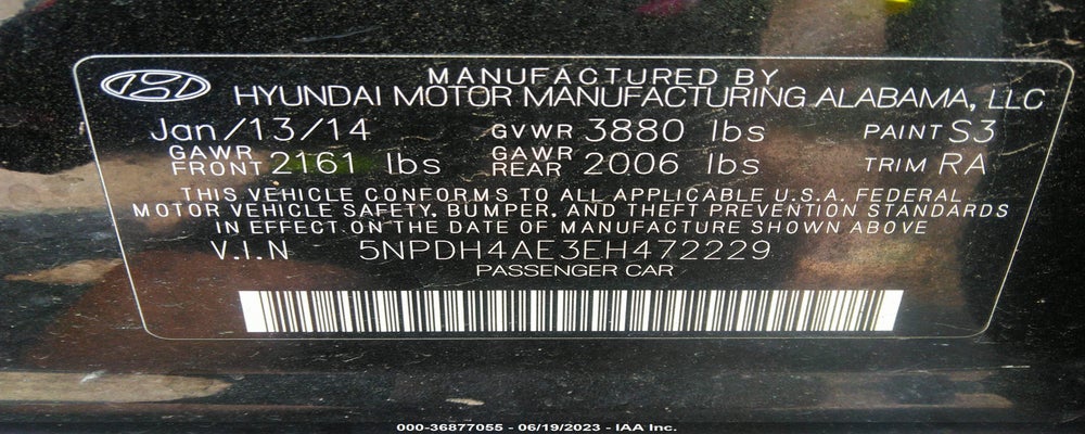 5NPDH4AE3EH472229 2014 HYUNDAI ELANTRA photo no. 9