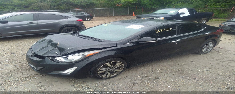 5NPDH4AE7EH477482 2014 HYUNDAI ELANTRA photo no. 2