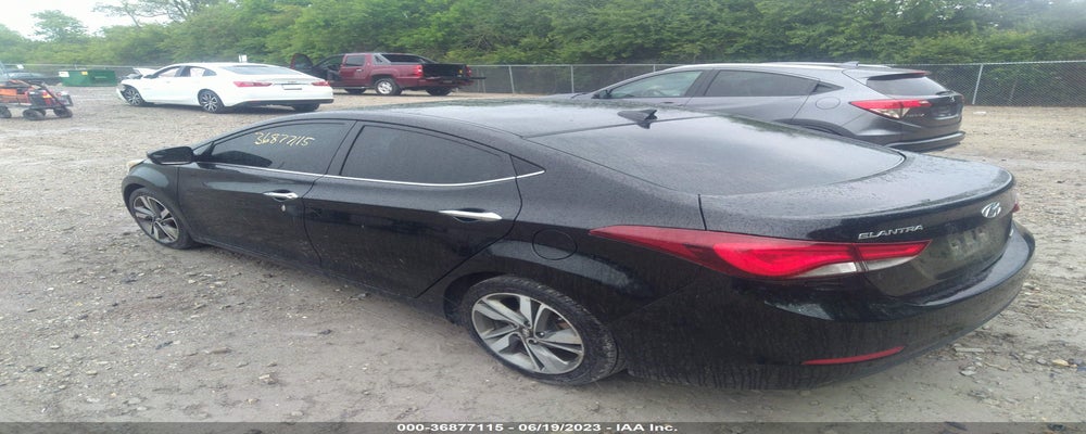 5NPDH4AE7EH477482 2014 HYUNDAI ELANTRA photo no. 3