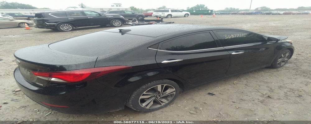 5NPDH4AE7EH477482 2014 HYUNDAI ELANTRA photo no. 4
