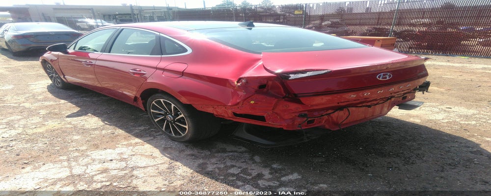 5NPEH4J26MH070147 2021 HYUNDAI SONATA photo no. 3